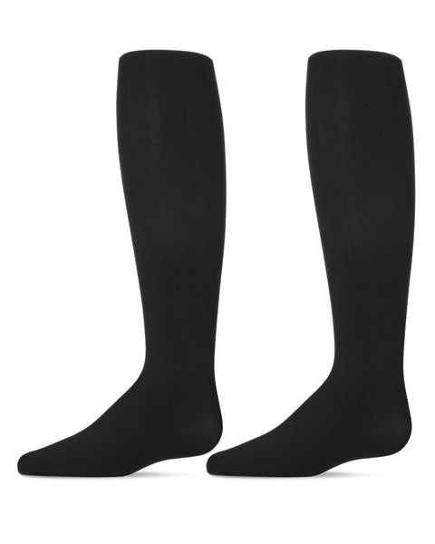 Girls' 2 Pair Pack Totally Opaque Microfiber Tights- 70 denier