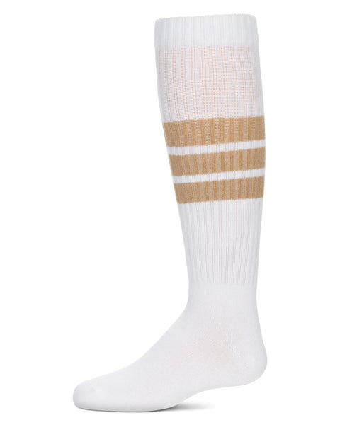 Triple Stripe Knee Sock