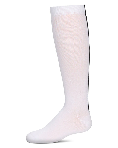 Girls' Star Backed Knee Socks