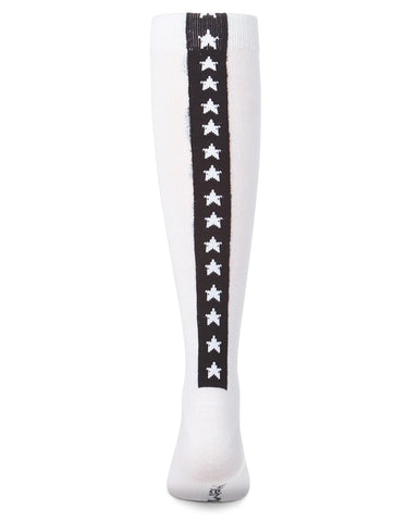 Girls' Star Backed Knee Socks