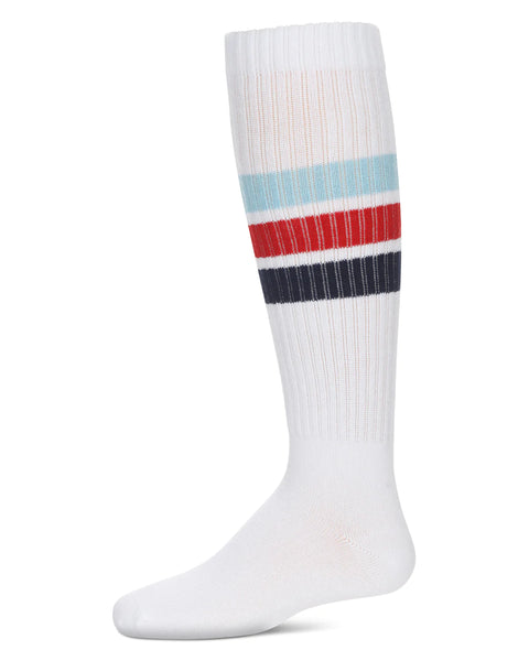 Triple Stripe Knee Sock