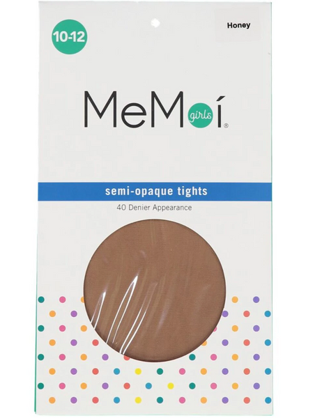 Memoi Girls Semi Opaque 40 Denier Tights